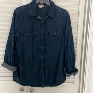 BR denim button down